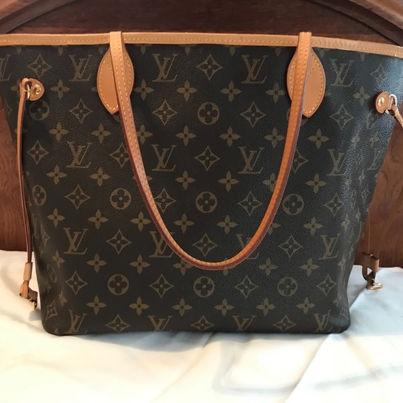Authentic Louis Vuitton Monogram Neverfull MM - Picture 1 of 12